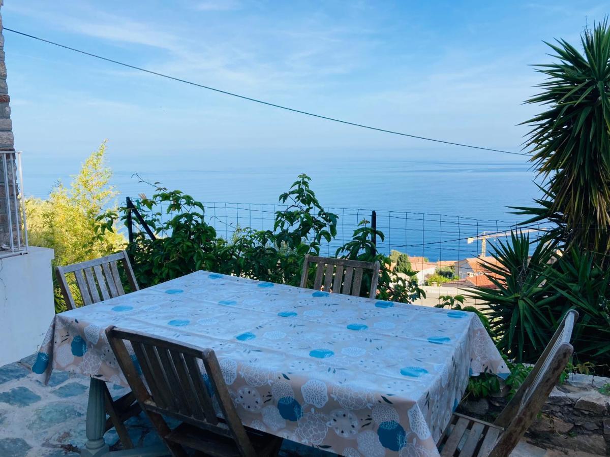 Maison Mediterraneo - Rez De Villa, Vue Imprenable Sur La Mer Pietranera Екстер'єр фото